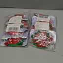 4PCS Christmas Squishy Kit, Squishys Fidget Toys for Kids, Christmas Fufu Squeeze Squishy Pack, Big Squishies Toys for Stocking Stuffers, Adults, Party Favors, Gifts (Cake, Croissant, Waffle, Glove) Pack of 2