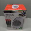 Pro Fusion Heat FH-101A 750/1500 Watt White Oscillating Fan & Heater