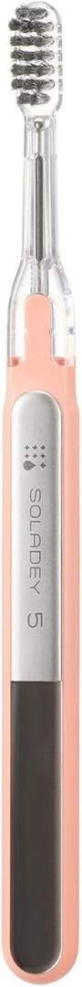 Soladey5 Ionic Toothbrush, Pink, Large Solar Panels and TiO2 Semiconductor, You can Brush Without Toothpaste Soladey5 Ionic Toothbrush, Pink, Large Solar Panels and TiO2 Semiconductor, You can Brush Without Toothpaste