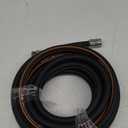 Giraffe Tools Garden Hose 30ft x 5/8", Custom Length, Heavy Duty, No Kink, Flexible, Rubber Garden Hose, Leakproof Water Hose with Male to Female Fittings, 600 Burst PSI
