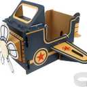 Wearable Cardboard Toy,Costume Cardboard Making,Cardboard Box Airplane,Funny Wearable Cardboard Airplane Toy,Interactive Cardboard Airplane Costume for Kids Gifts