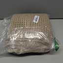 MIULEE Set of 2 Waffle Bathroom Rugs, Boho Bath Rugs Non Slip Washable, Super Absorbent Bath Mats, Ultra Soft Rubber Backed Shower Mats for Bathroom Floor, Tub and Shower, Brown, Waffle, 18''x30''