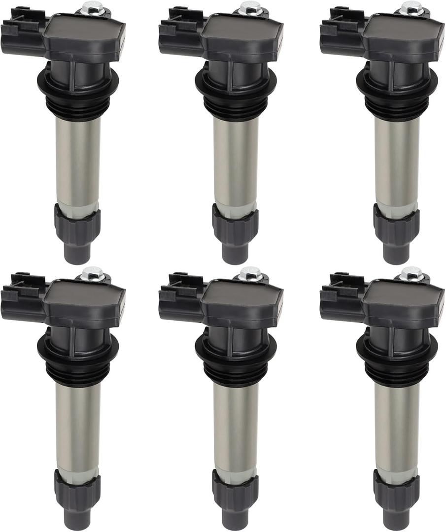 ROADFARt Ignition Coil Pack Set of 6 for GMC Acadia for Cadillac CTS for Buick for LaCrosse for Chevrolet Camaro for Impala GN10494 D515C UF569 C1555