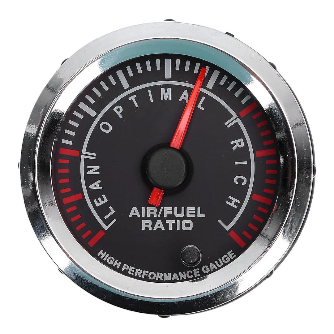 Fuel Gauge, Wideband O2 Sensor Kit, Plastic Digital LED Display Air Fuel Ratio Gauge Air Fuel Ratio Tuning with User Manual for Engineer Car