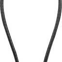 5-Digit Long Cable Locks with Combination Padlock,22" Length 5/16" Diameter,gate Locks for Outdoor Wooden Metal Backyard Fence, Reset Code,for Cabinet Door Handles, Bikes, Schools,Sheds, ski