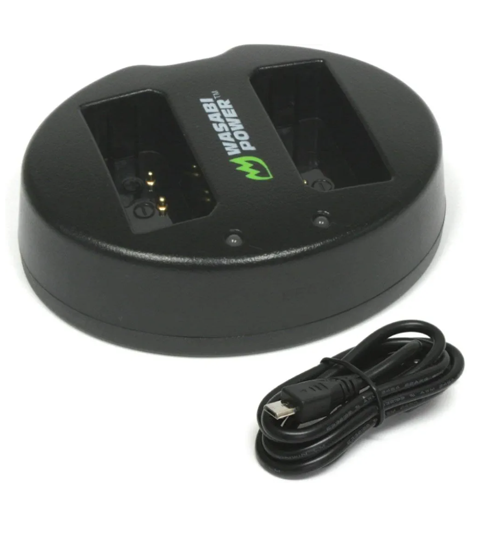 Wasabi Power Dual USB Battery Charger for Canon LP-E10, LC-E10