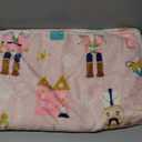 50 x 60 Inches Pink Nutcracker Christmas Throw Blanket Cute Soft Warm Lightweight Christmas Blanket for Sofa Bed Gift Decor