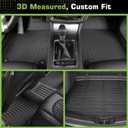 Floor Mats for Mercedes Benz GLC 300 / GLC 43 AMG/GLC 63 AMG 2023-2026 | (Not for Coupe or PHEV (350e)), Heavy Duty TPE Waterproof Non-Slip All Weather Protection, Floor Mats & Cargo Liner