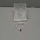 Rechargeable Shower Light No Wiring, 16 Color Changeable Ocean Wave Projector Light, Dimmable Waterproof Shower Lamp with Remote, Rotating Flame Water Ripple Lamp for Shower, Bathroom, Bedroom Decor