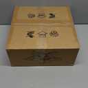 Bevenus Low Profile Ceiling Fan with Lights,110v Modern Dimmable Flower Shape, Remote Control/app Control,Timing 6 Gear Speeds Fan Ceiling Lamp. (White)