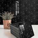 Peel and Stick Backsplash for Kitchen and Bathroom, Self-Adhesive Wall Tile, Wall Decor, 11.8 in x 11.8 in, 10 Sheets, Black