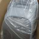 Giraffe Tools Ground Mounted Retractable Hose Reel 1/2 Inch x 82FT, Heavy Duty Automatic Rewind Garden Hose Reel, with Flexible Swivel Base for Lawn, Concrete Floor