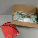 25 Inch Large St Patricks Day Decorations Wreath, Handmade Artificial Shamrock Wreath for Front Door with LED Lights, Kiss Me Im Irish for Wall Decor Window, Saint Paddys Day Decorations