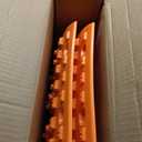 OULEME Recovery Traction Boards, Off-road Track Traction Mats for Sand, Mud, and Snow - 4WD RV Truck Jeep SUV Traction Pads with Carry Bag (Orange)
