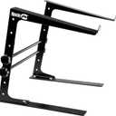 RockJam Portable DJ Laptop Stand with Adjustable Height, Anti-Slip Design, Works For Laptops, Controllers & CD Players