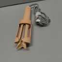 TYMO Automatic Rotating Curling Iron - TYMO CURLPRO Beach Waves Curling Wand, Portable Hair Curler, 500 Million Ionic, Dual Voltage & Lightweight for Travel, Ceramic Coating, 1 Inch, Peach