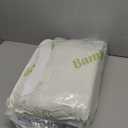 Queen Size Mattress Topper Viscose Derived from Bamboo, Soft Thick Pillow Top Mattress Pad Cover for Back Pain, Cooling Mattress Protector with 8-21 Inch Deep Pocket, White