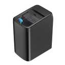 ELLO&ALLO Garbage Can 13 Gallon 50 Liter Kitchen Motion Sensor Trash Can Automatic Touch Free High-Capacity with Lid Black Waste Bin