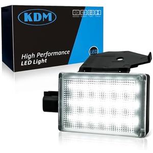 KDM Full LED Under Hood Light Assembly Fit for Dodge Ram 1500 2500 3500 Dakota Charger Durango,Je-ep Wrangler Grand Cherokee Chrysler 300 Concorde,18Pcs Led 6000K White Under Hood Lamp,1 Pack