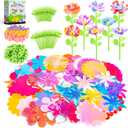 Osllate Upgraded Flower Bouquet Accessories Set for Making 36 Flowers, DIY Arts & Crafts Toy Accessories Flowers Making Toy Kit
