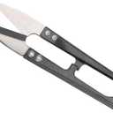 Sewing Scissors Yarn Thread Cutter 4.1inch Mini Small Snips Trimming Nipper Made of High-Carbon Steel Thread DIY Supplies for Stitch Embroidery, Knitting, Crafts (Black)