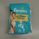Pampers Swaddlers Diapers, Size 1 (8-14 lbs), 32 Count, Absorbent, Keeps Baby Dry and Comfortable, Skin Safe Disposable Baby Diaper 