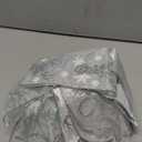 Altier 11" Wide Silver Christmas Tree Topper Bow 4 Tails Streamers with 3 Yards Long Each for Home Decoration Treetop Handmade Bow Ornament Holiday Party