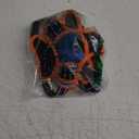 rabbitgoo Dog Harness No Pull with 2 Leash Clips, Adjustable Soft Padded, Reflective Oxford No Choke Pet Vest with Easy Control Handle for Small Dogs, Blue & Orange, Small