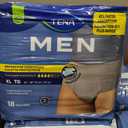 Tena Adult Protective Underwear for Men, Maximum Absorbency, XL, 72 Count (Waist Size 45in-58in)