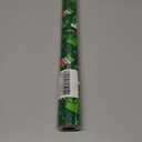 Merture St. Patricks Green Reversible Wrapping Paper Roll - 17 In x 32.8 Ft (46.5 sq.ft.ttl.) - Lucky Shamrocks, Leprechaun Hats, Gold Pots and Horseshoes with Watercolor Green Polka Dots Design for Festive St. Patrick's Day, DIY Crafts, Holiday Greeting Cards and Irish Themed Celebrations