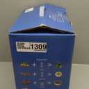 Professional Blender,Smoothies Blenders, PRASKY Max.2400Watts/1000Watts Blender and Grinder Combo 25000RPM Powerful Kitchen 68oz BPA Free 2 Containers Countertop Blenders Ice Crushing, Juice (Gray)