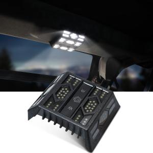 Upgraded Rear Ceiling Lights,LED Dome Lights Courtesy Reading Light LED Touch Switch Interior Cargo Lights Accessories for Ford Bronco Offroad 4 Door 2021 2022 2023 2024 2025,Plug and Play