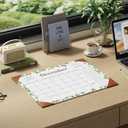 2 x Jotsome Desk Calendar 2026-2027, 18-Month Desk Pad Calendar From Now to June 2027, 14"x10.5" Bleed-Proof Paper Monthly Calendar for Home Office and School, Easy Planning