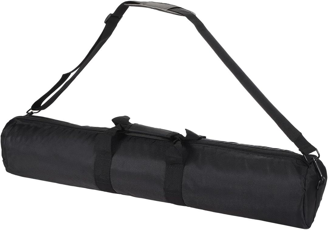 PATIKIL 39.37"x6.3" Tripod Carrying Case, 1Pack Nylon Padded Tripod Bag with Handles for Light Stands Tripod Photography Accessories, Black