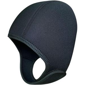 2.5mm Neoprene Dive Cap Surf Cap, Diving Hat, Thermal Wetsuit Hood Cap with Chin Strap, Windproof Cap for Surfing Kayak Rafting Canoe Snorkeling Water Sports