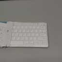 TaIYanG Bluetooth Keyboard for iPad Wireless Keyboard Compatible with iPad 10th/10.2(9th/8th/7th Generation), Air 5th/4th, Pro 11/12.9, 9.7, Mini and All Bluetooth Devices (White)