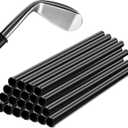 Wettarn 21 Pcs Black Plastic Golf Club Tube Bulk, Individual Golf Tubes Dividers for Clubs Bag Accessories for Men Women Club Holder Collector, 1.5 Inches Size