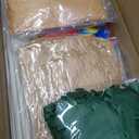 Tiki Bar Hut Kit Including 56 x 27 x 45 Inches Hawaiian Bar Hut Table Skirt Straw Roof 2 Luau Party Flower Garland for Summer Party, Luau Party Decorations