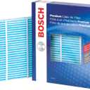 BOSCH 6062C HEPA Cabin Air Filter - Compatible with Select Buick LeSabre, Lucerne; Cadillac DeVille, DTS; Oldsmobile Aurora; Pontiac Bonneville (2.4" x 5.7" x 0.9")