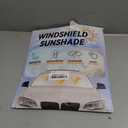 Windshield Sun Shade for Chevy Chevrolet Tahoe 2021-2025, Car Front Window Sunshade with 240T Sun Visor Protector Blocks UV Rays Heat Sun Shield Accessories