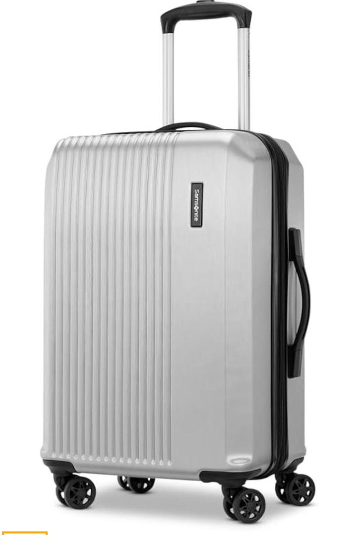 Samsonite Alliance SE Hardside Luggage with Spinner Wheels, Lightweight, CARRY-ON SPINNER, SILVER