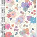 PlanAhead Lined Notebook Journal - 10"x8" Aesthetic Hardcover Journal for Women - Cute Journal for School Includes 340 Ruled Pages with Ribbon Bookmark