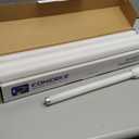 8 Pack 24 inch F17T8/841 17 Watts Light Bulb, 2 Foot Straight Fluorescent Tube T8 Tube Light, 4100K Cool White 1400 Lumen G13 Medium Bi-Pin Cap 8 Count