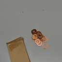 MECCANIXITY 18Pcs Flat Washer, M12 Copper Washers Copper Sealing Ring Crush Washer Kit Assortment, 12mm ID, 22mm OD, 1.5mm Thick for Bolts Screws Machinery Repair