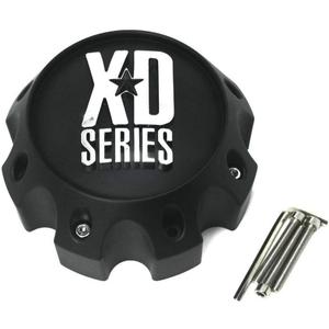 XD Series by KMC Wheels KMC XD Series 441 796 797 798 800 801 8 Lug Matte Flat Black Center Cap 1079L170-MB-8LUG