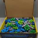 National Geographic Indoor Fort Building Kit - 225 Pieces for Creative Play, STEM Building Toys for Kids Ages 6-12, Blanket Fort 