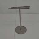 Hand Towel Holder, Stainless Steel Countertop Towel Stand for Bathroom, S-Shape Free Standing Towel Rack Bar Holds 2 Towels for Kitchen, Brushed Nickel (14 inch)