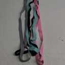 Long Resistance Bands for Working Out Women, Fabric Resistance Band, Stretch Bands for Exercise Bands Resistance Bands Set for Physical Therapy, Elastic Bands for Exercise, Ligas para Hacer Ejercicio (Pink/Mint/Gray/Black)