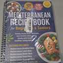 Simple & Easy Mediterranean Diet Cookbook for Beginners & Seniors  Mediterranean Recipe Book with Meal Plans, Foods Grocery List & Snacks, Large Kitchen Notebook 8.5x11", Mediterranean Diet Journal Gift