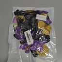 HILAVO Purple Black and Gold Balloon Arch Kit Graduation Balloon Garland Dark Purple and Gold Metallic Black Confetti Balloons for Retirement Wednesday Birthday Baby Shower Engagement Party Decoration